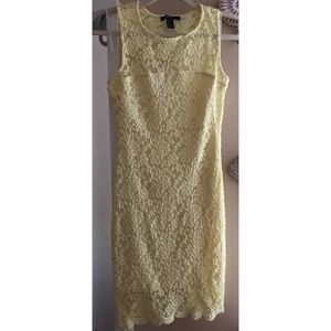Yellow Lace Dress